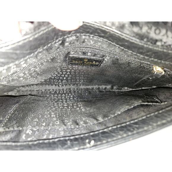 Kate Spade Perri Lane Crossbody Shoulder Bag Black 11x7